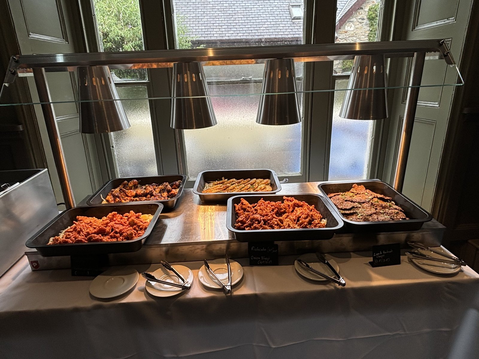 A generous buffet prepared for a gathering